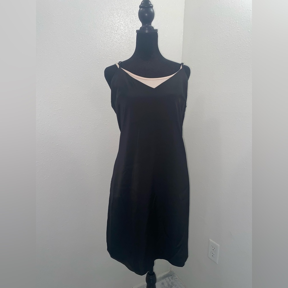 SHEIN Black Sleeveless Dress